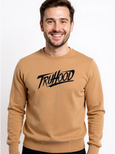 Premium Men's Brown Sweatshirt | Beige & Camel Options | OG High Density Print